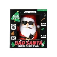 Bad Santa Christmas Stress Toy