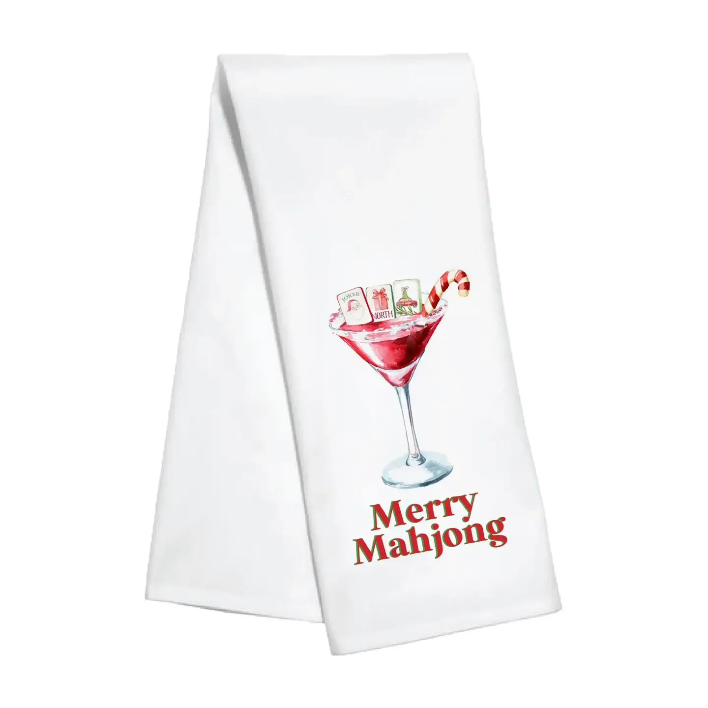 Merry Mahjong  Kitchen Towel