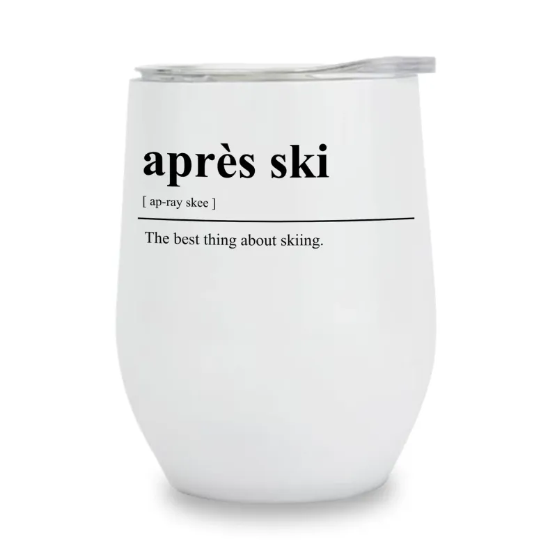 Après Ski Definition - Insulated Wine Tumbler