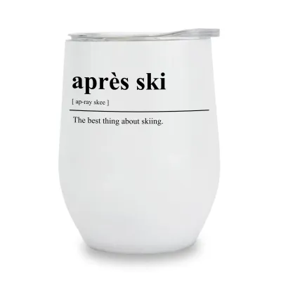 Après Ski Definition - Insulated Wine Tumbler