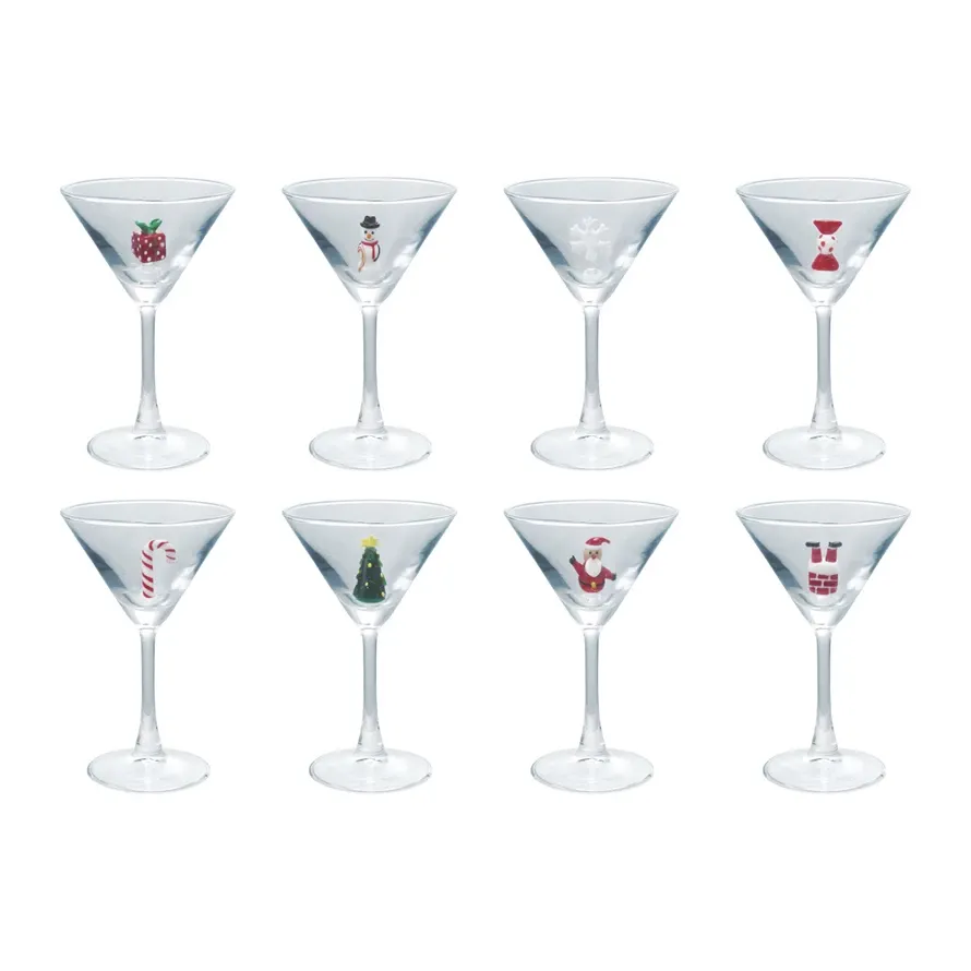 4 oz. Martini Glass with Hand-Blown