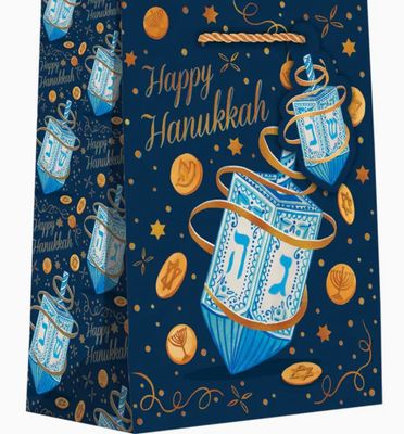 Happy Hanukkah Totes - Medium