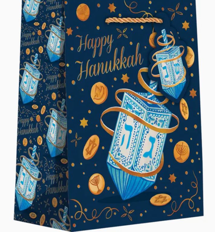 Happy Hanukkah Totes - Medium