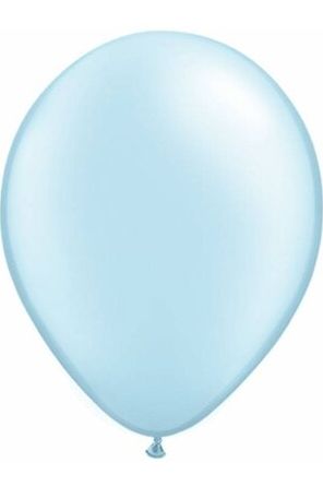 Latex Balloon - Pearl Light Blue 11"