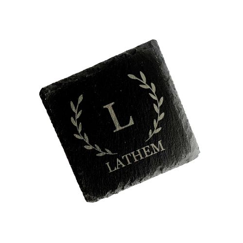 Personalized Slate Coasters - Square - Set of 4