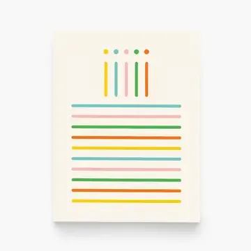 Birthday Cake Greeting Card