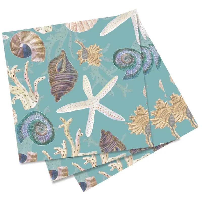 Sea Treasures Paper Napkins (20 ct)