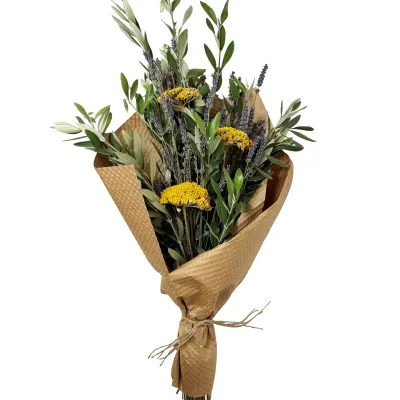 Lavender, Yarrow &amp; Olive Branch Bouquet