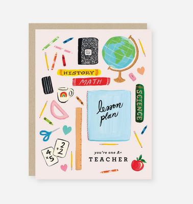 You Are One A+ Teacher