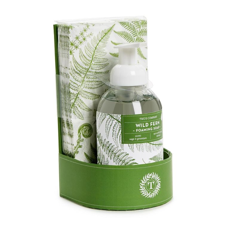 Fresh Sage Foaming Soap w/ Guest Towels