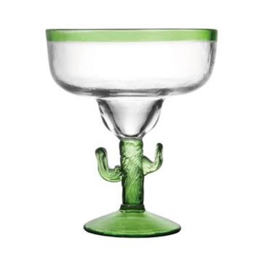 Cactus Acrylic 18 oz. Margarita Glass