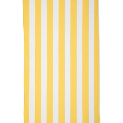 Summer Bold Yellow Tea Towel