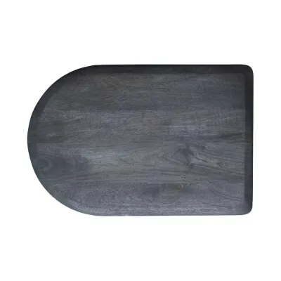 Black Mango Wood Arched Cheese Board