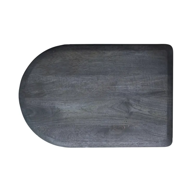 Black Mango Wood Arched Cheese Board