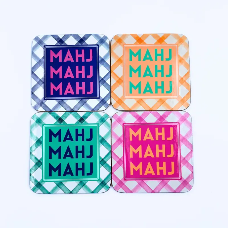 Mahj Coasters - Set of 4