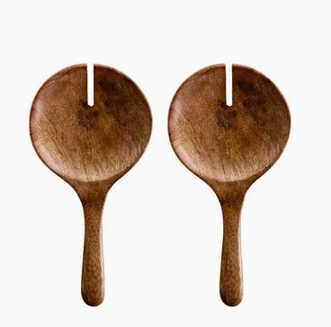 Large Hand Carved Mango Wood Spoons