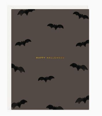 Halloween Bat Card
