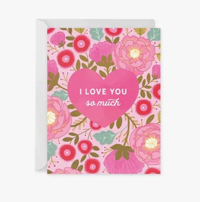 Heart Bouquet Card