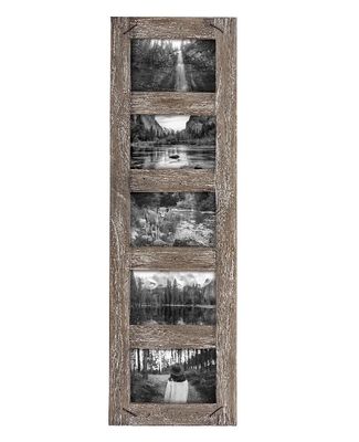 4x6 Distressed Wood Picture Frame w/ Nail Accents