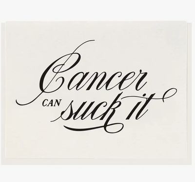 Cancer Sucks Card