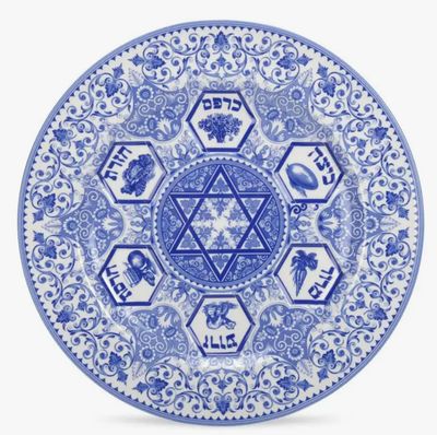 Judaica Seder Plate
