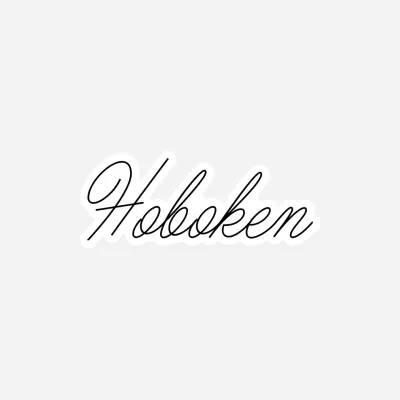 Hoboken Sticker