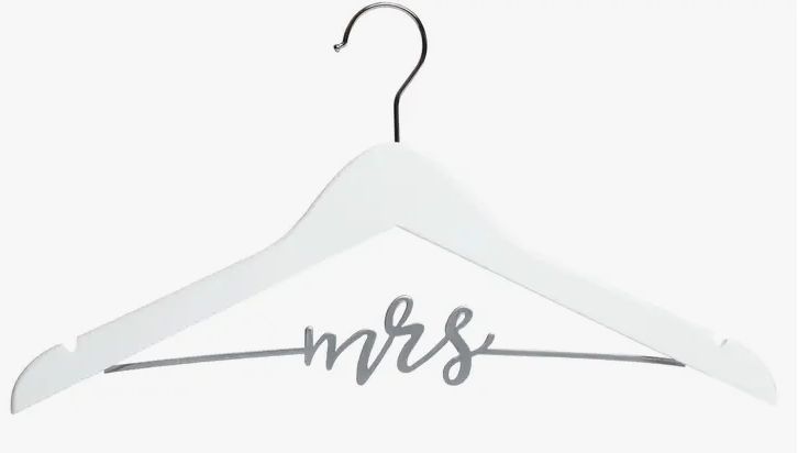 Mrs. Wedding Dress Hanger