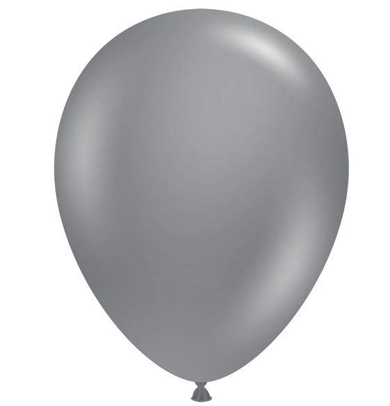 Latex Balloon - Grey 11"