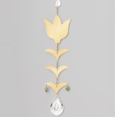 Suncatcher - Blooming Flower/Aqua Terra