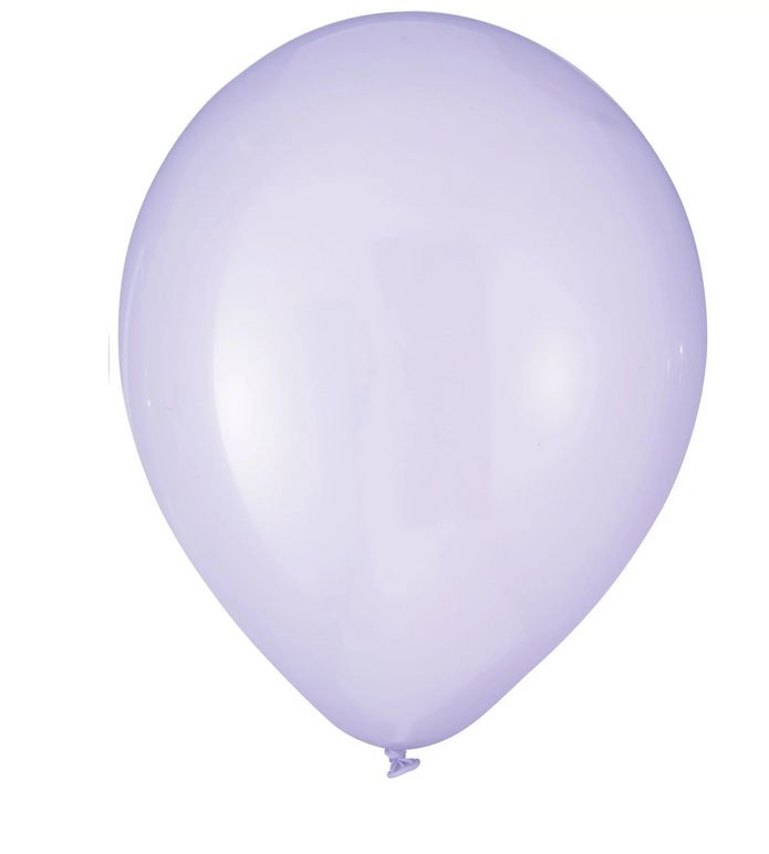 Latex Balloon - Crystal Pastel Lilac 12"