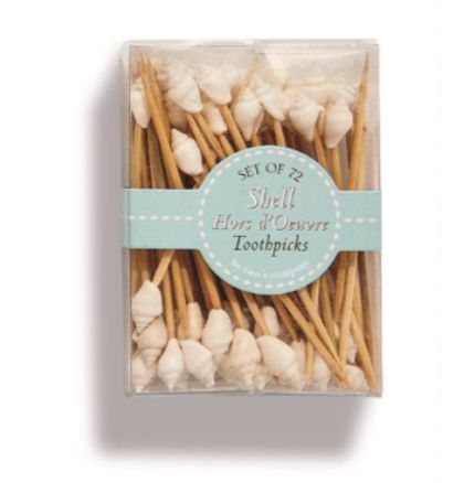 Seashell Hors D'Oevres Picks, Style: Nassa Shell