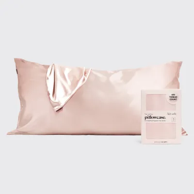 Blush Satin Pillowcase King