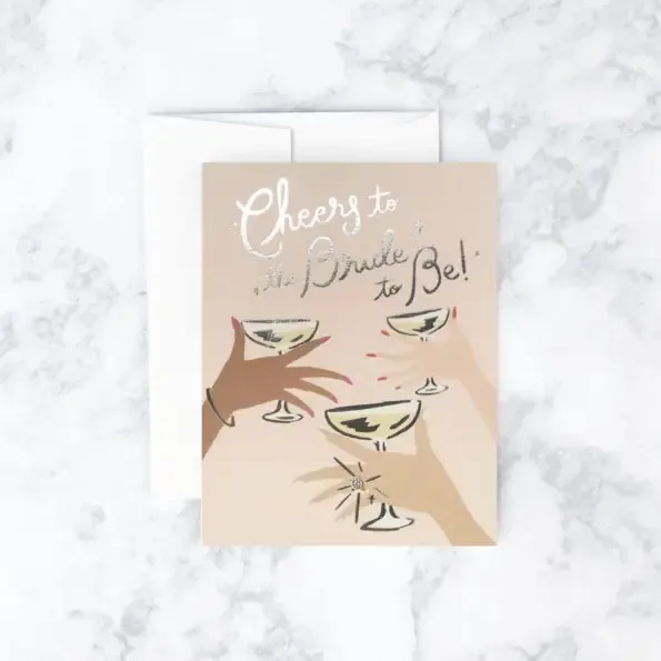 Cheers to the Bride Card