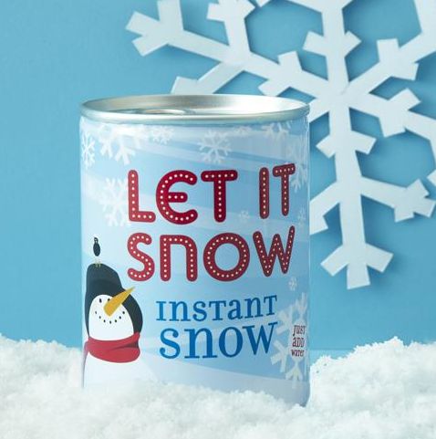 Let It Snow Decorative Instant Snow in a Can