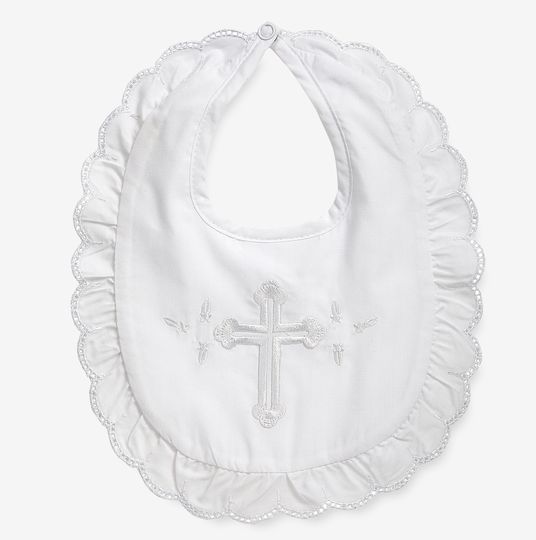 Christening Bib Girl