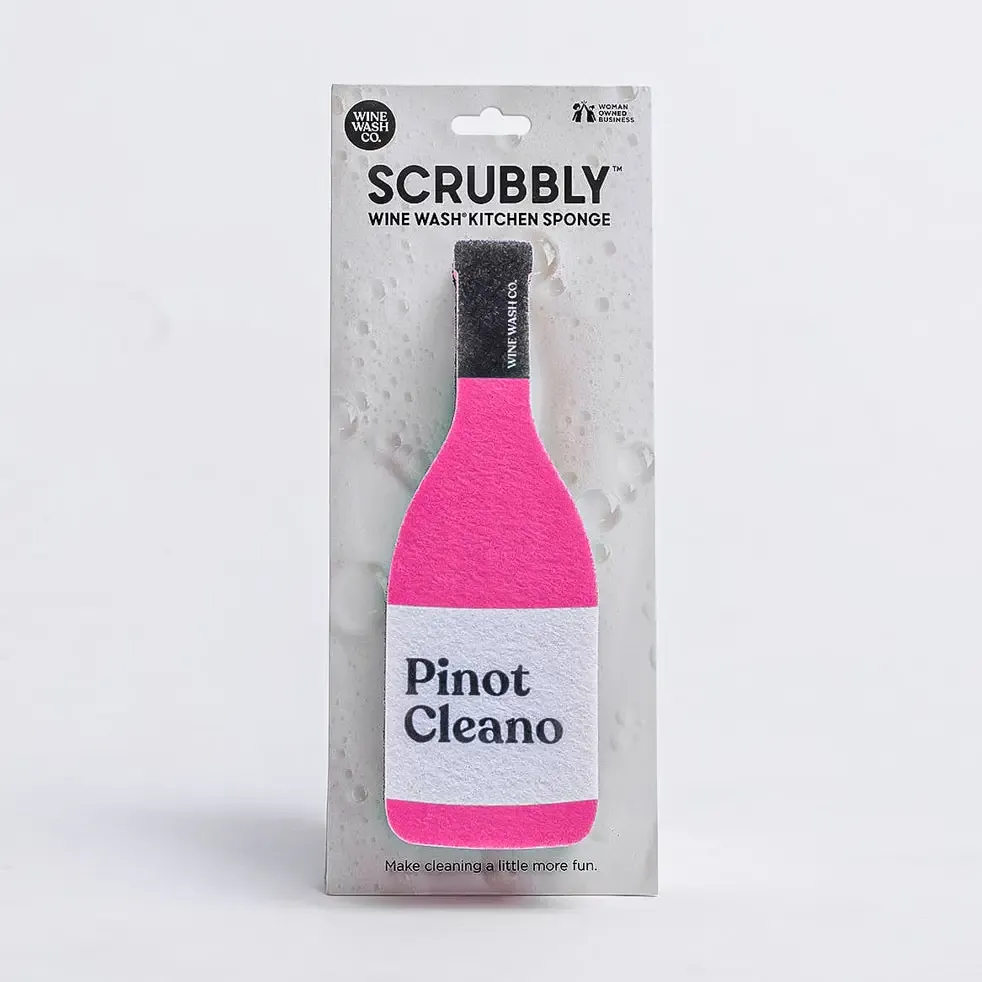 Scrubbly Sponge - Pink Pinot