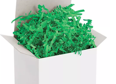 Crinkled Easter Grass - Green