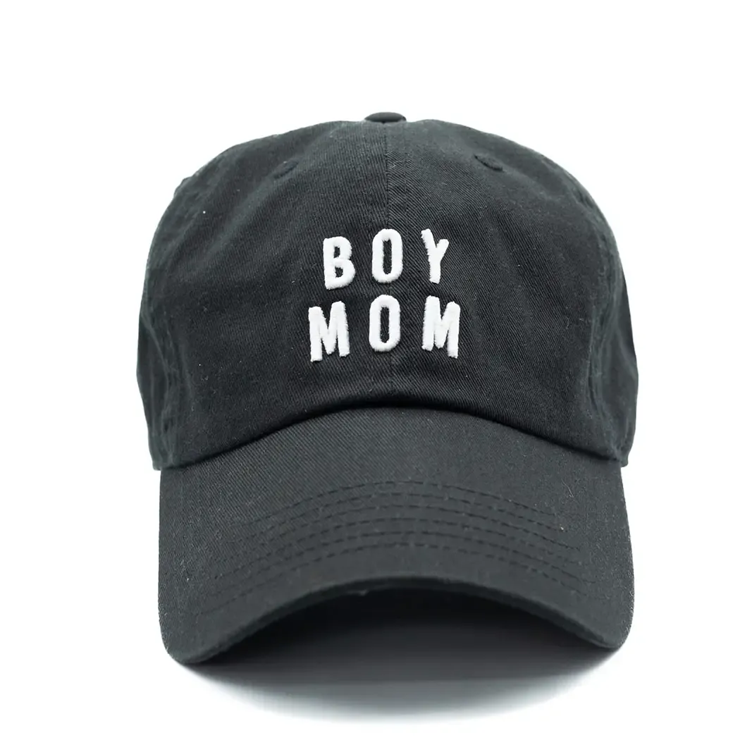 Boy Mom Hat -, Color: Black