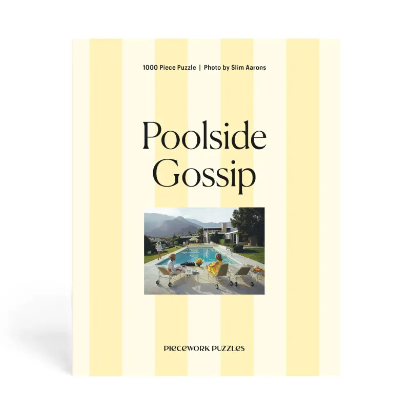Poolside Gossip Puzzle - Slim Aarons Collab