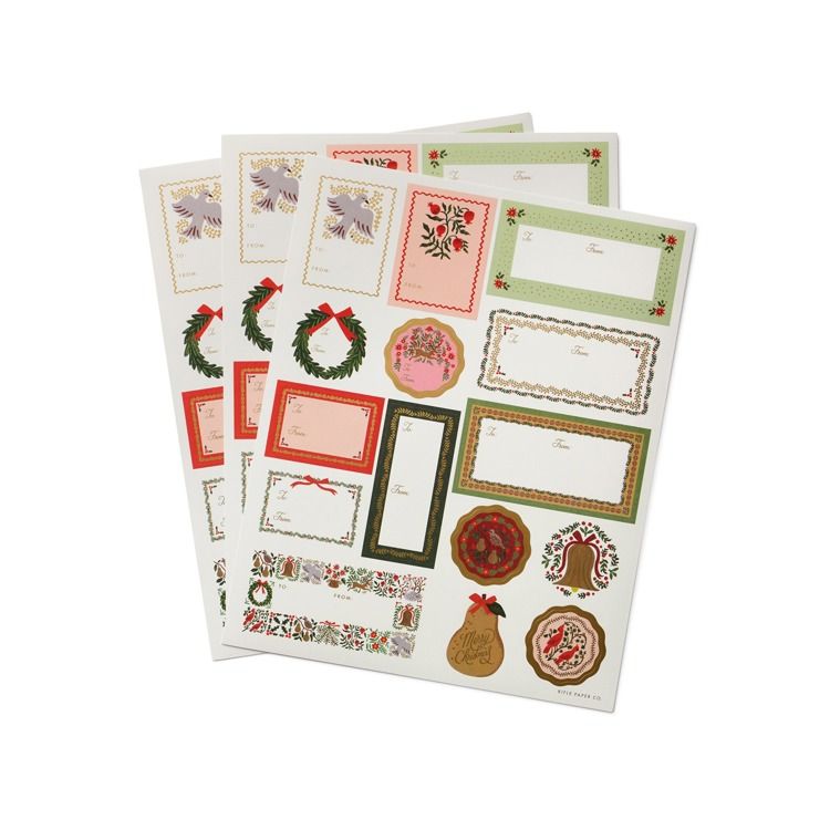 Christmastide Stickers &amp; Labels (S/3)