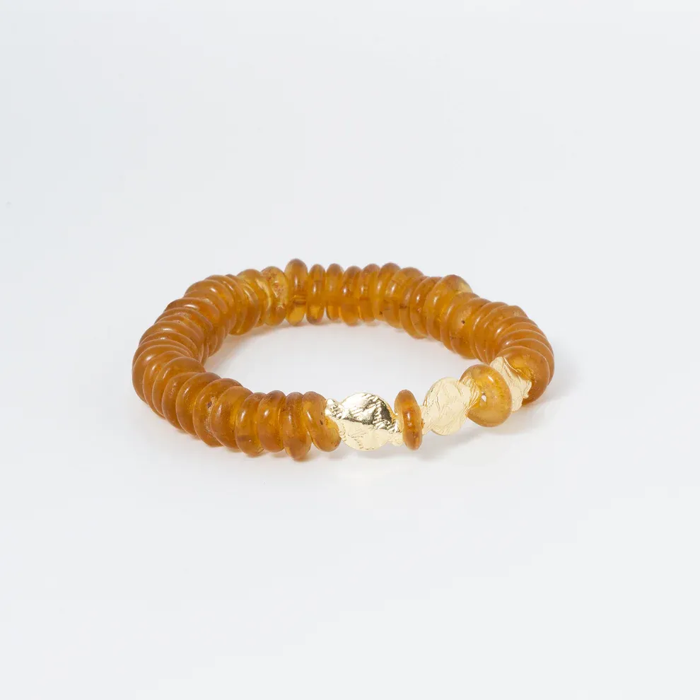 Amber Seascape Gold Nuggets