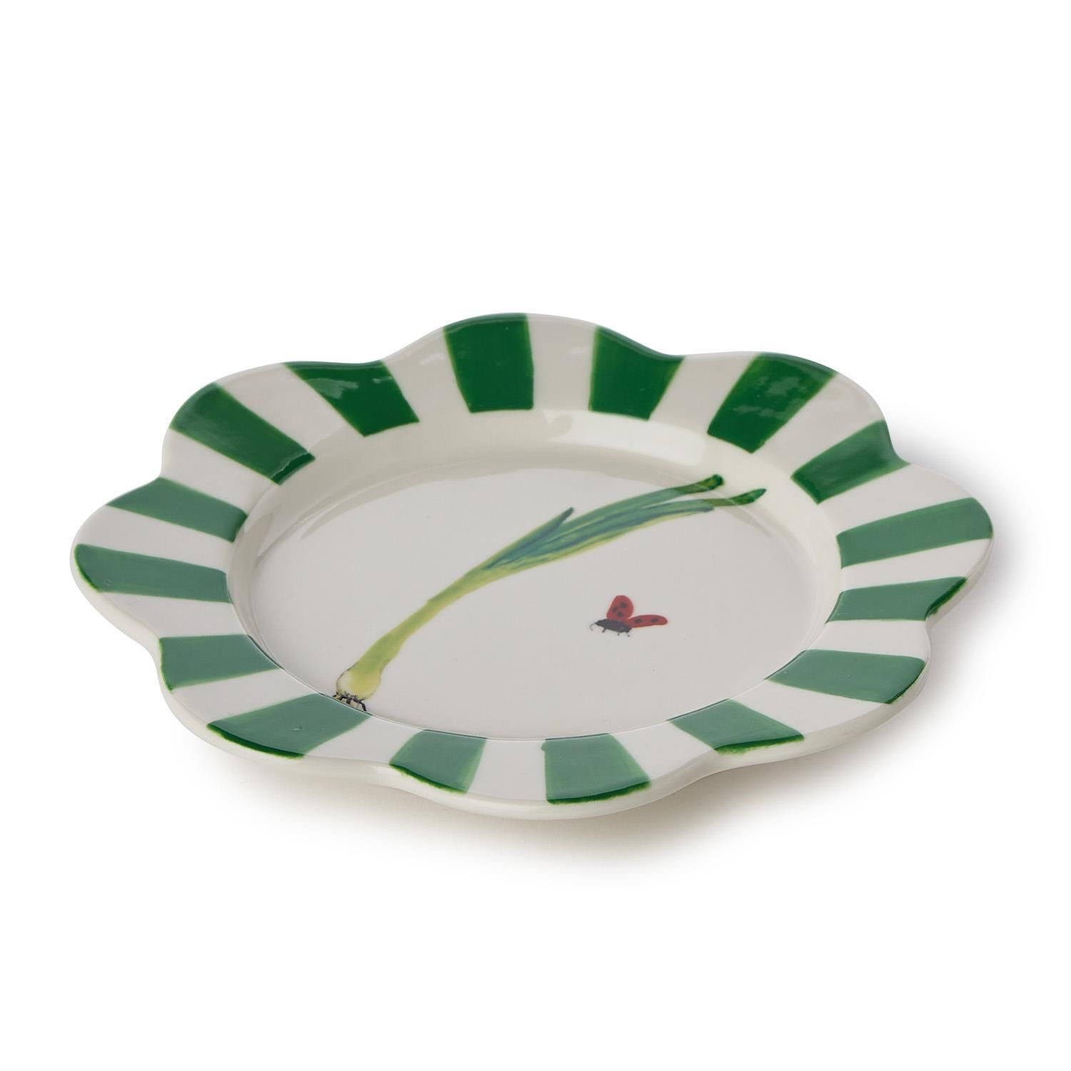 Leek Tidbit Plate