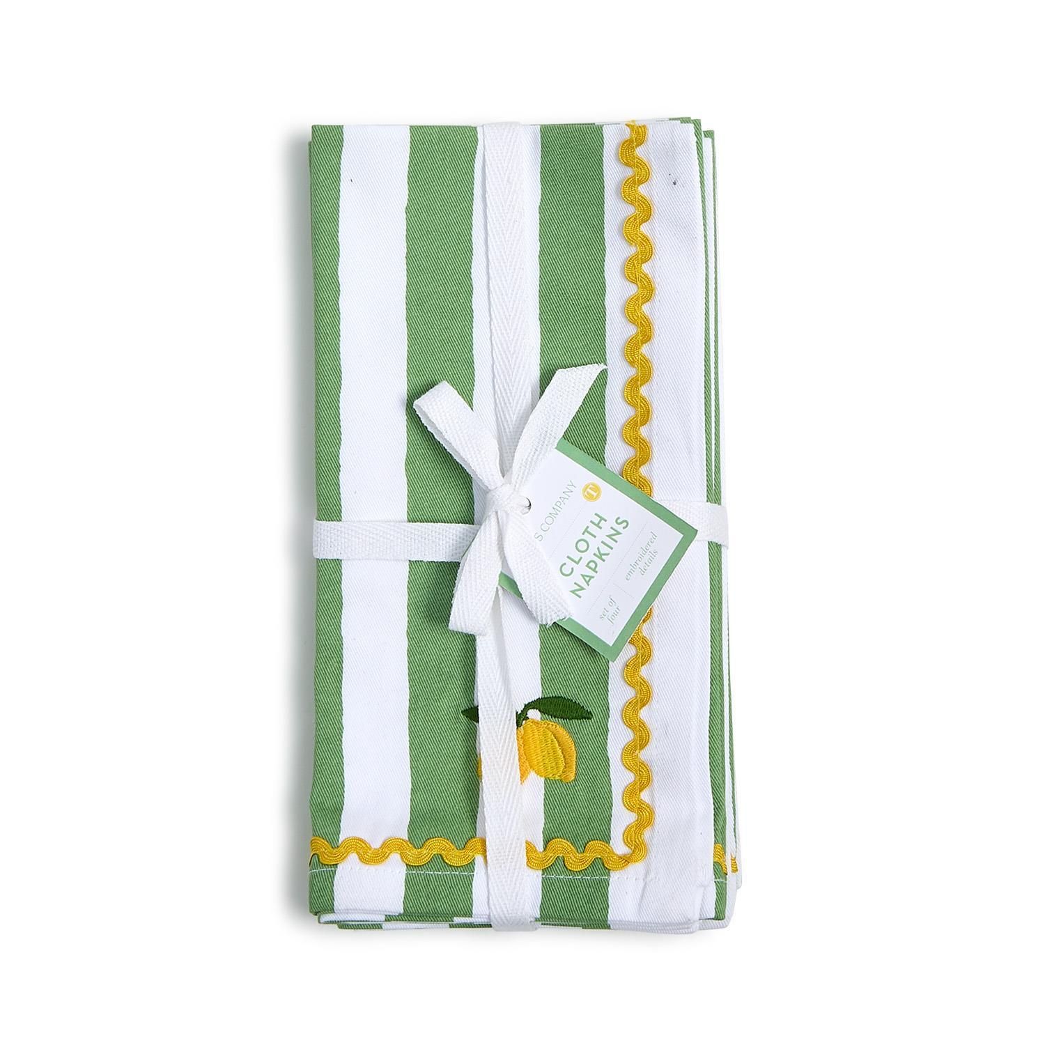 Lemon Grove Cloth Napkins (S/4)