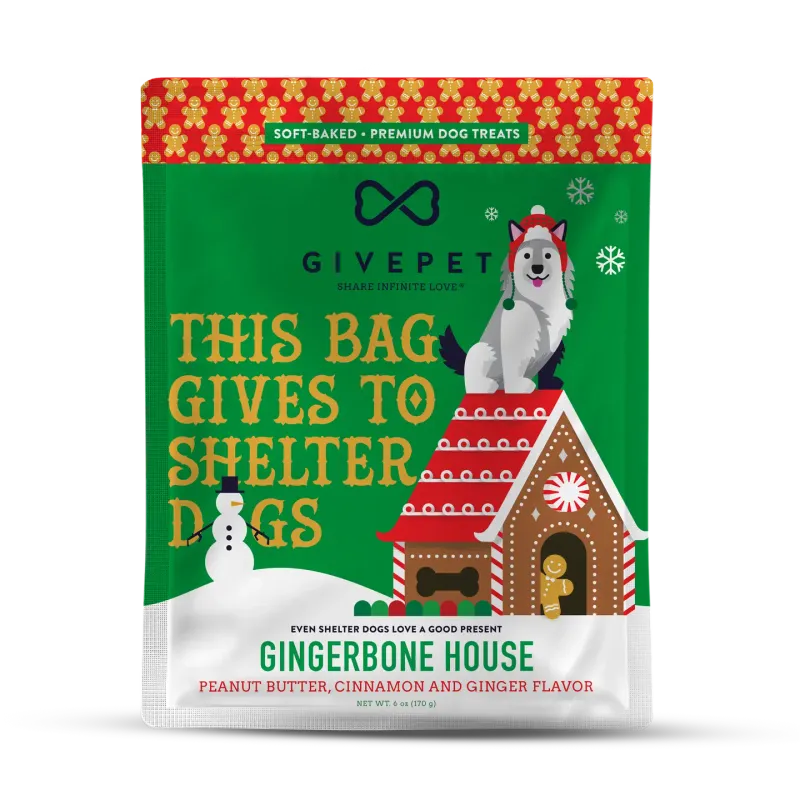 Gingerbone House Soft Baked Treats - 6oz Bag