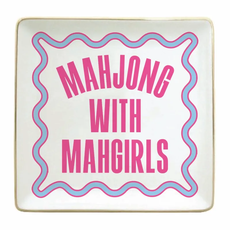 Mahgirls Ceramic Trinket Tray