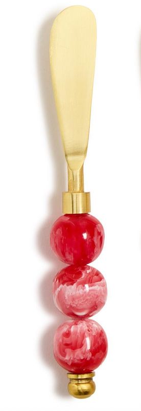 Red Resin Spreader (Stainless Steel)