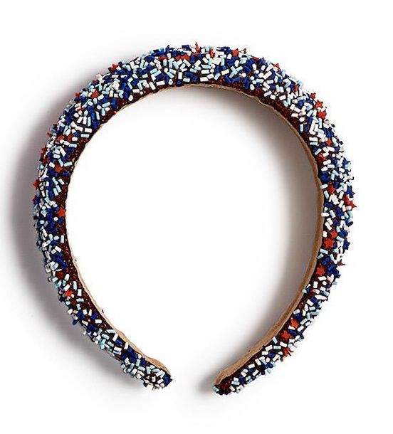 Light Blue Sprinkles Headband