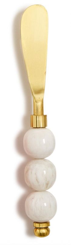 White Resin Spreader (Stainless Steel)