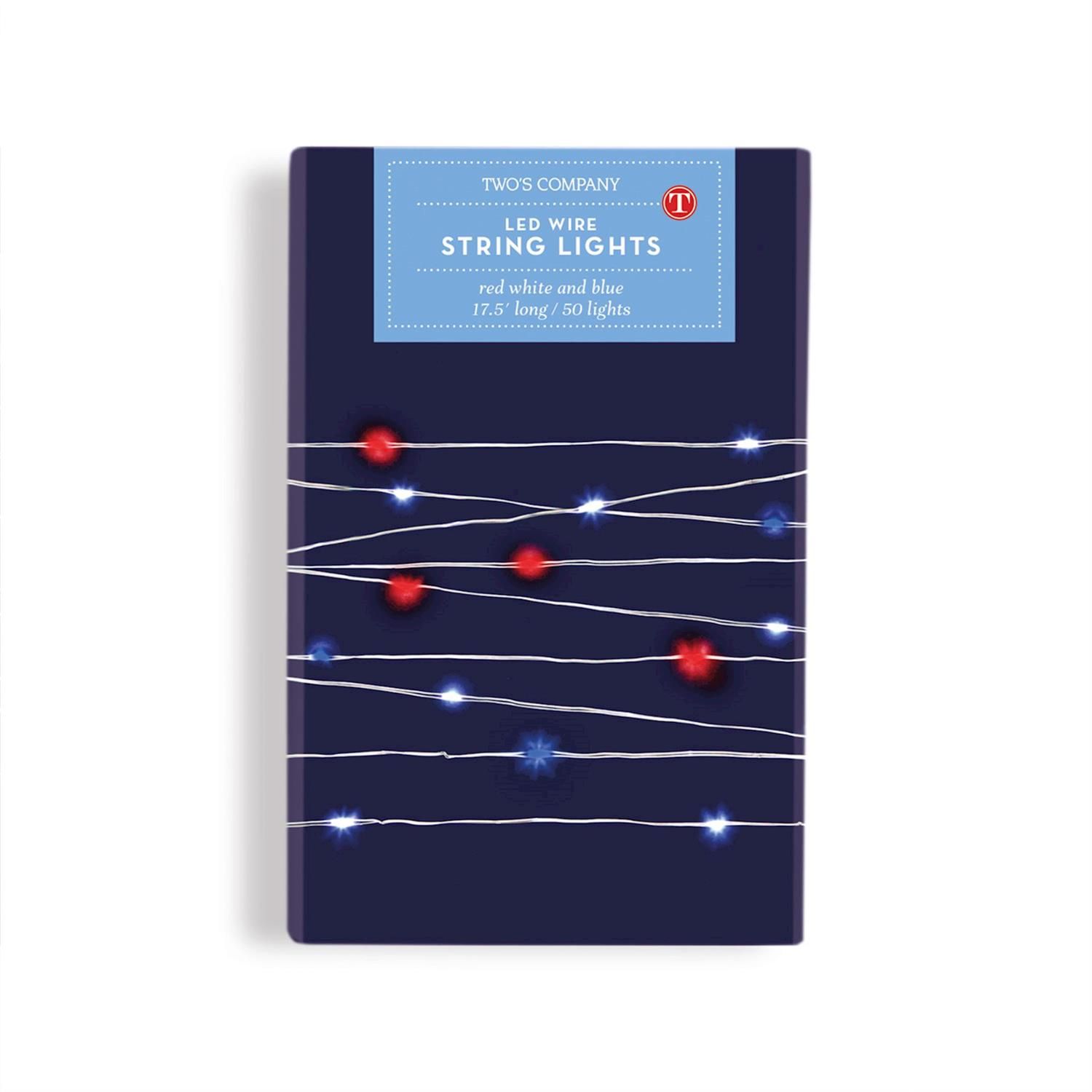 Red, White, &amp; Blue String Lights