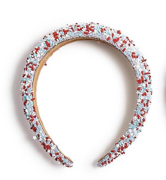 Turquoise Sprinkles Headband